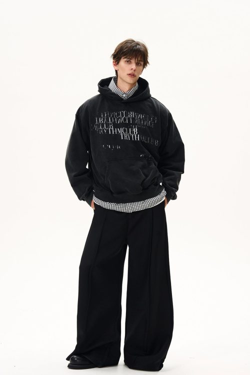 Stylish Logo Sweatshirt Hoodie