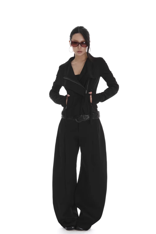 Suede Slim Short Jacket