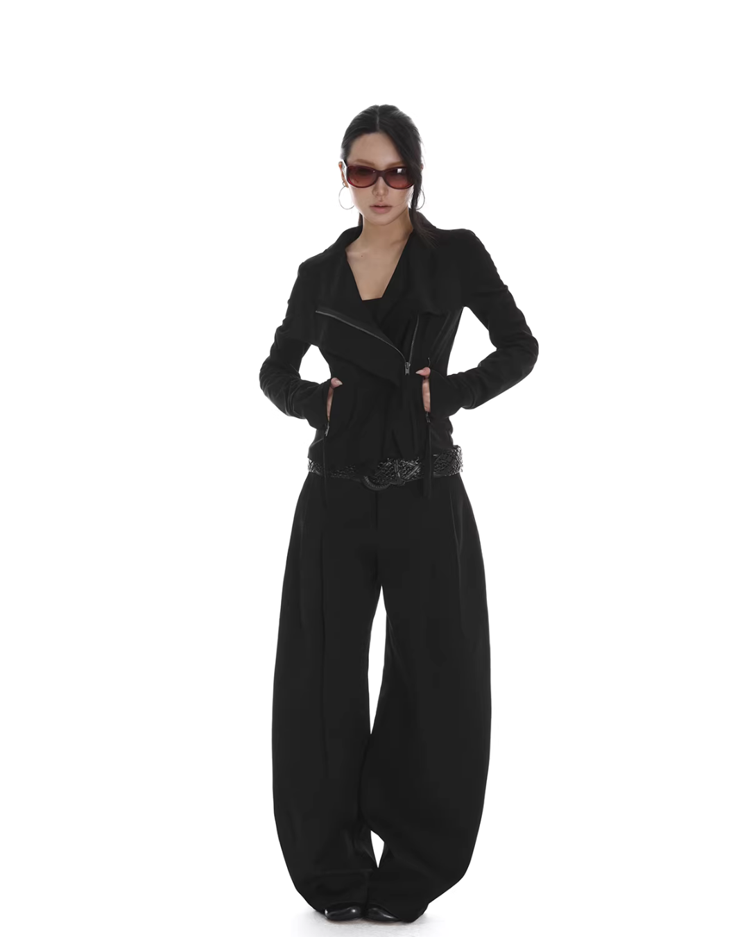 Suede Slim Short Jacket Suede Slim Short Jacket