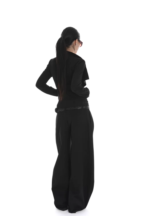 Suede Slim Short Jacket