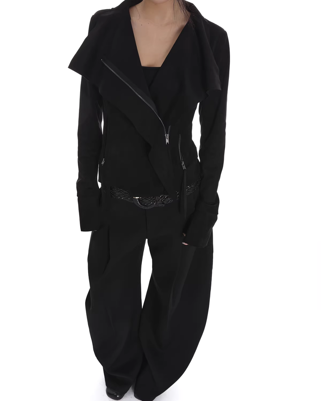 Suede Slim Short Jacket Suede Slim Short Jacket