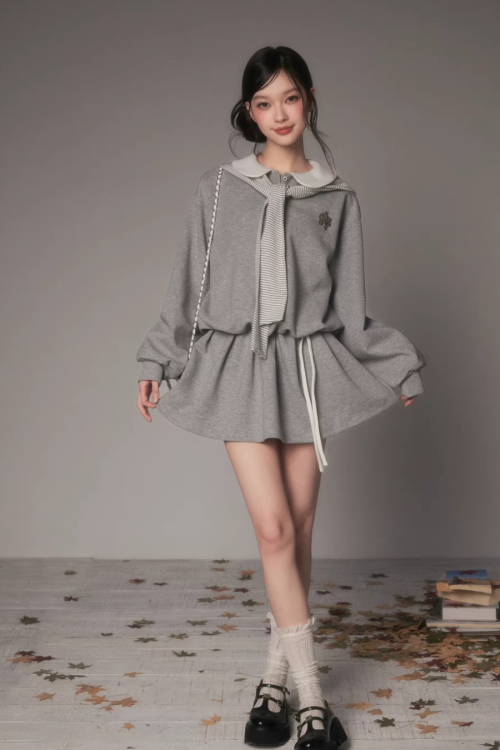 Sweatshirt Mini Dress