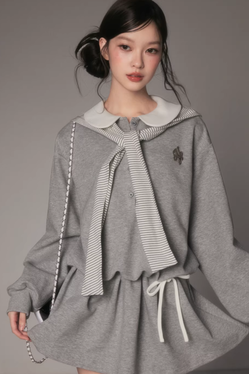 Sweatshirt Mini Dress