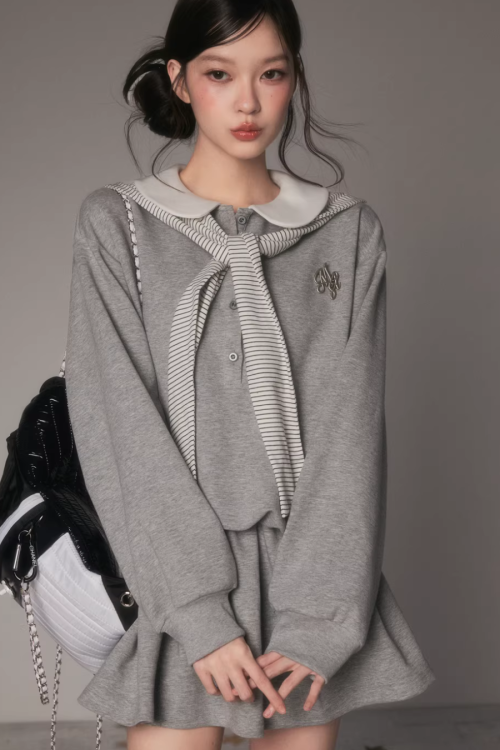 Sweatshirt Mini Dress