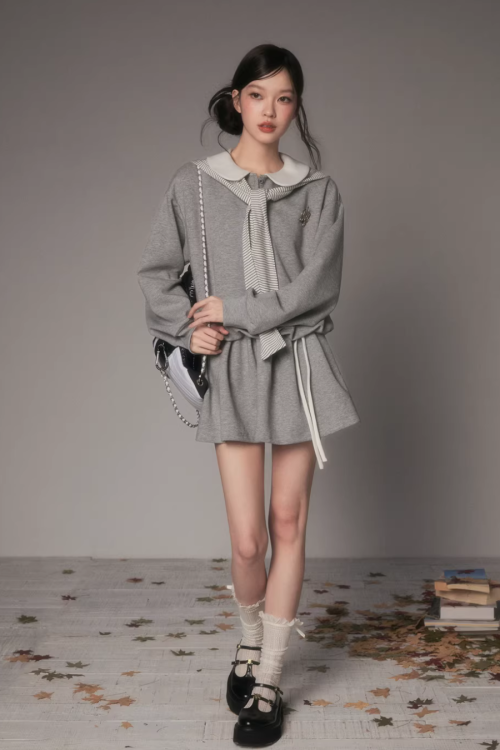 Sweatshirt Mini Dress