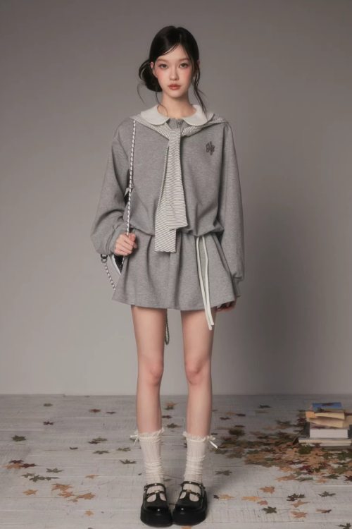 Sweatshirt Mini Dress