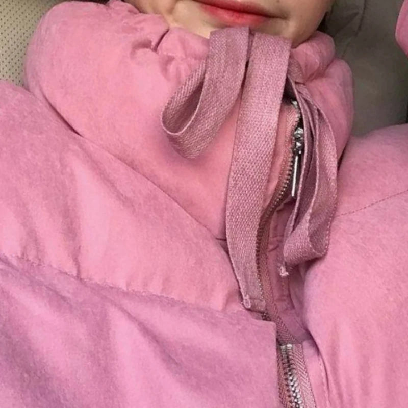 Sweet Pink Chic Bows Bomber Jacket