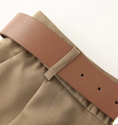 Tailored Wide Leg Pants