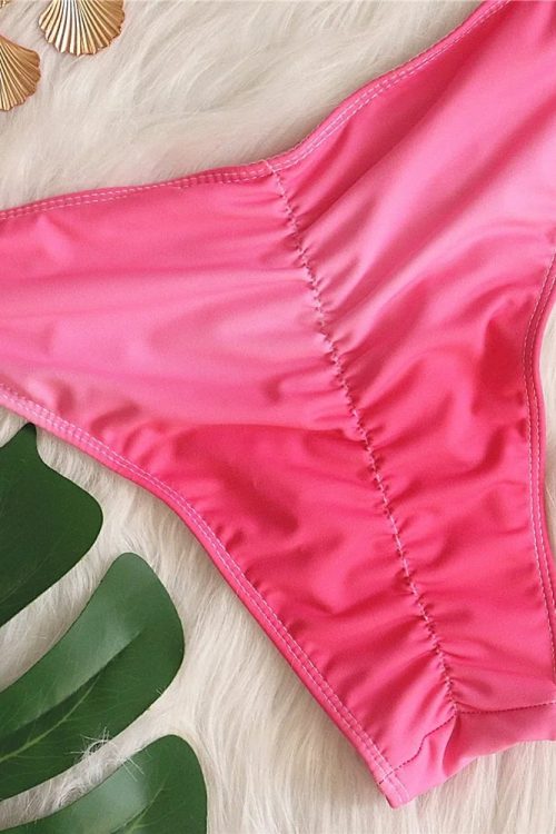 Tassel Triangle Bikini Set