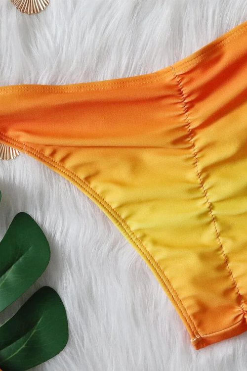 Tassel Triangle Bikini Set