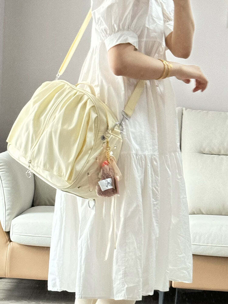 Theater Style Ita Backpack with Clear Window for Plushies and Pins Theater Style Ita Backpack with Clear Window for Plushies and Pins