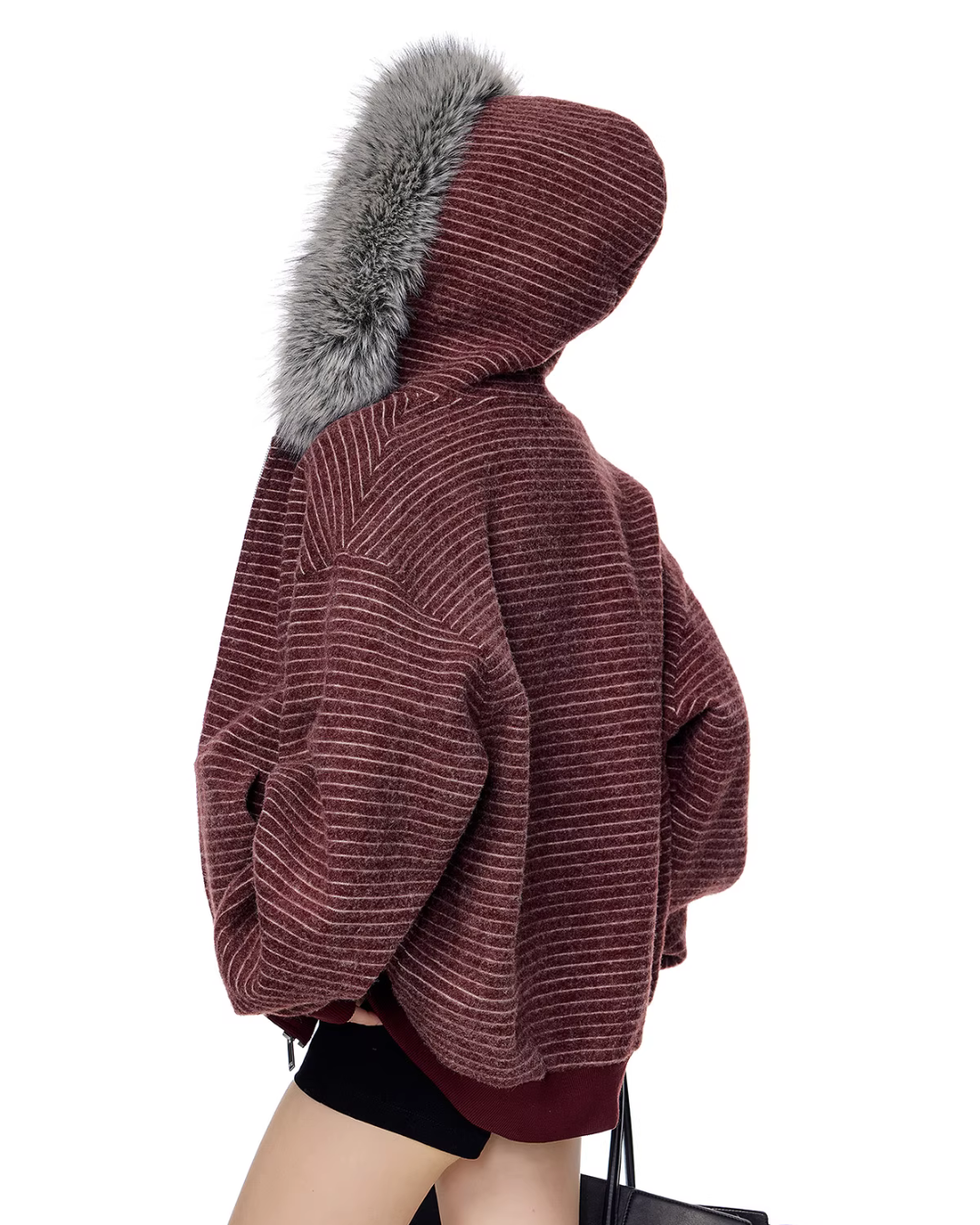 Thin Stripe Zip Hoodie Thin Stripe Zip Hoodie