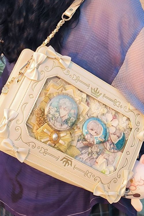 Tote Bag with Included Insert for Plushies and Pins