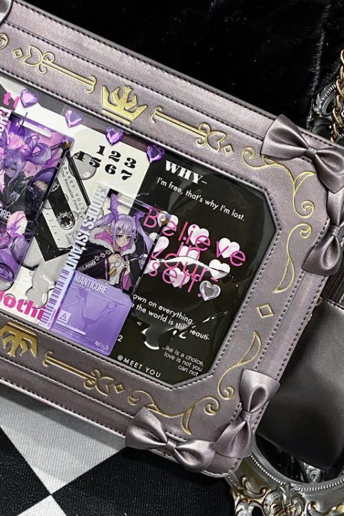 Tote Bag with Included Insert for Plushies and Pins