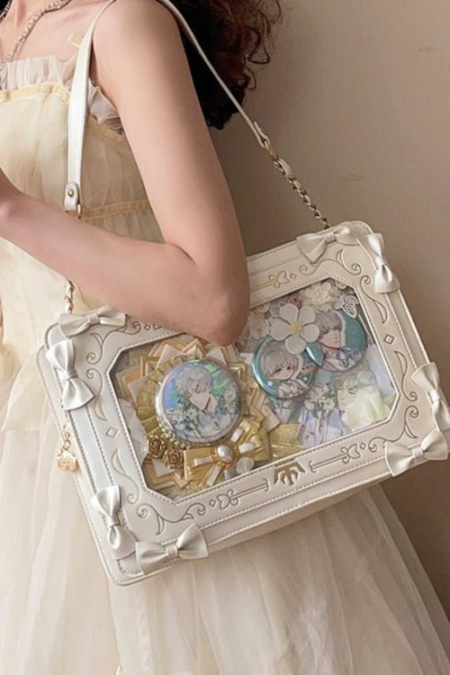 Tote Bag with Included Insert for Plushies and Pins