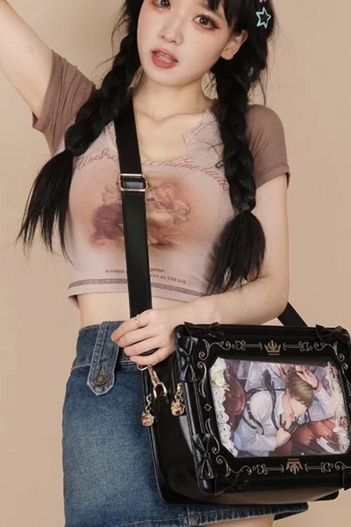 Tote Bag with Included Insert for Plushies and Pins