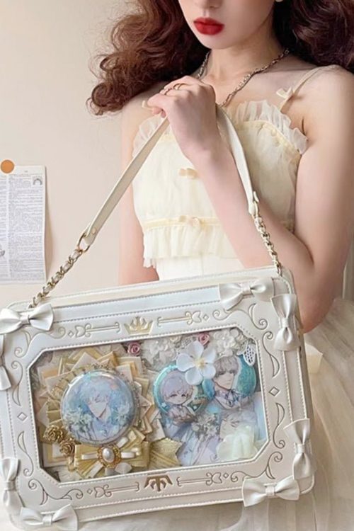 Tote Bag with Included Insert for Plushies and Pins