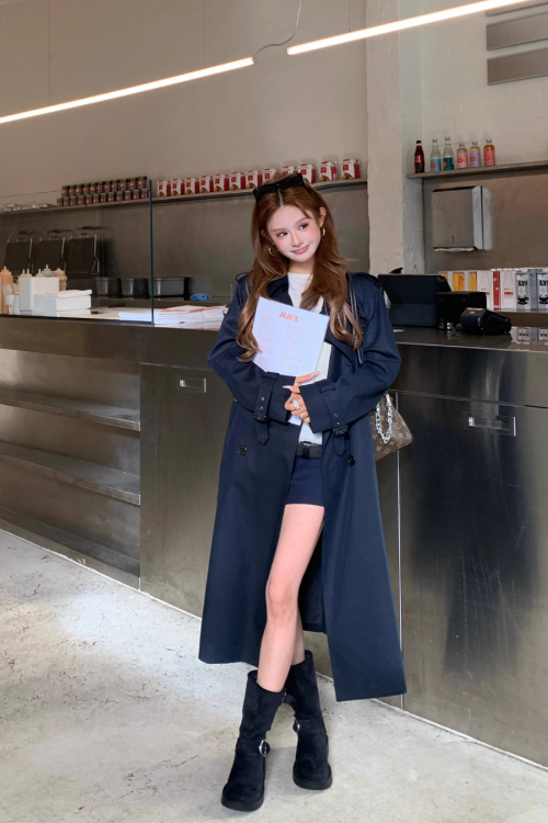 Trench Coat With Belt