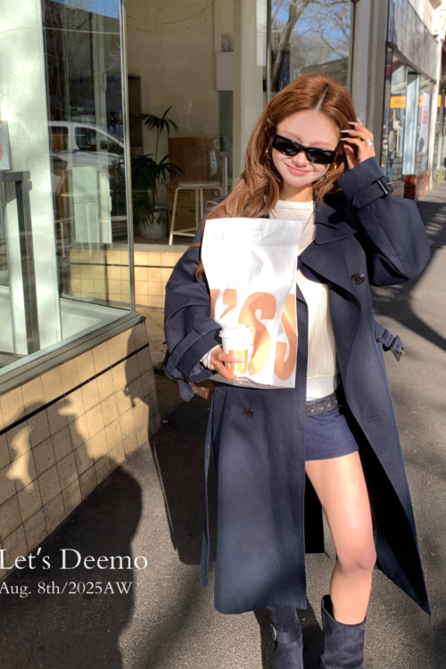 Trench Coat With Belt