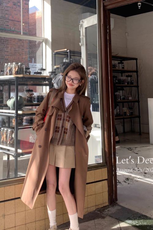 Trench Coat With Belt