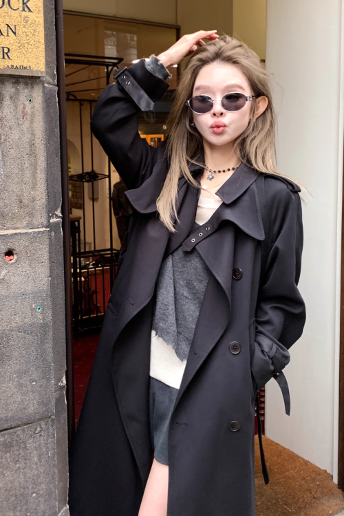 Trench Coat With Belt