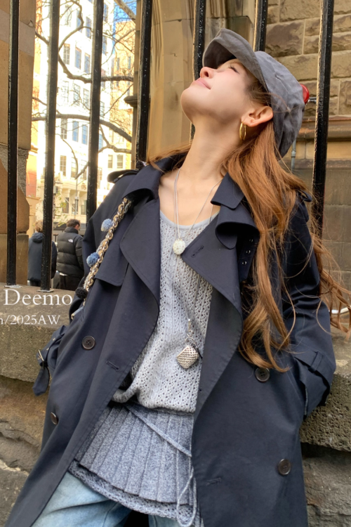 Trench Coat With Belt