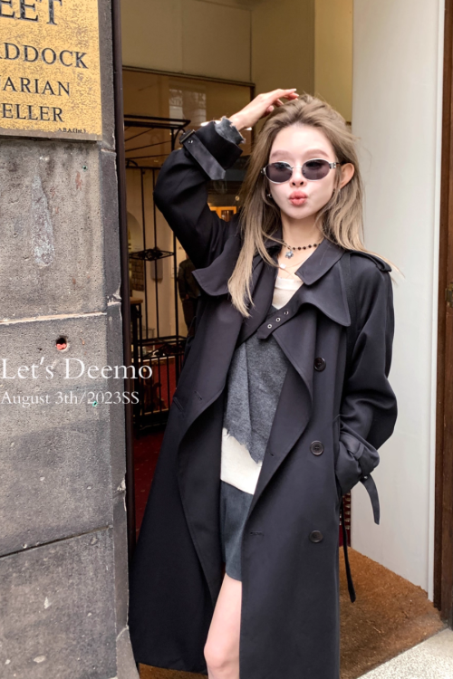 Trench Coat With Belt