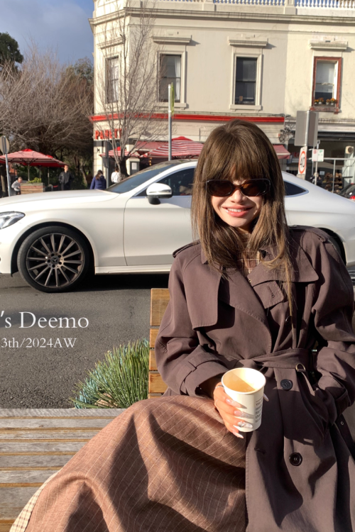 Trench Coat With Belt