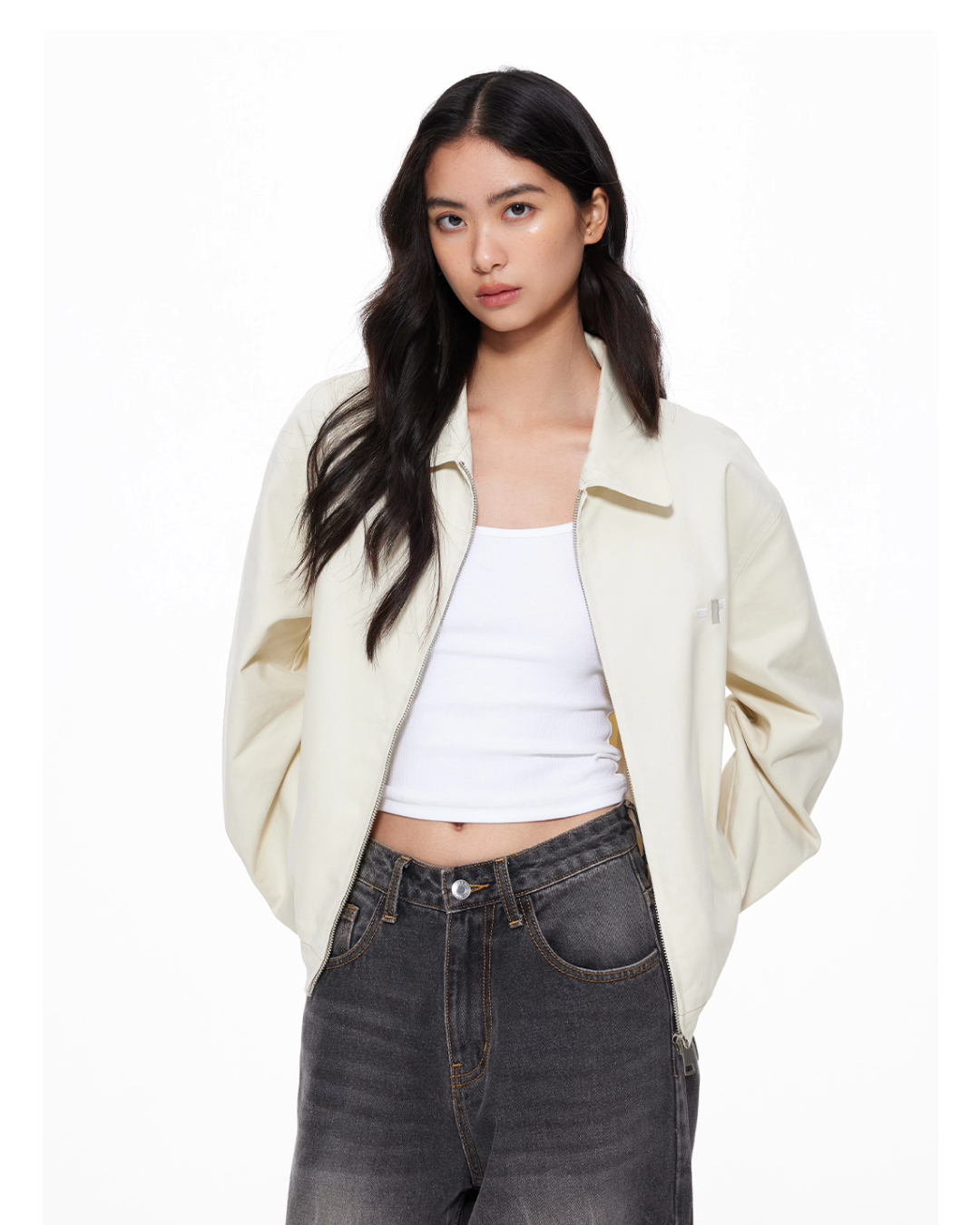 Turn-Down Collar Jacket Turn-Down Collar Jacket