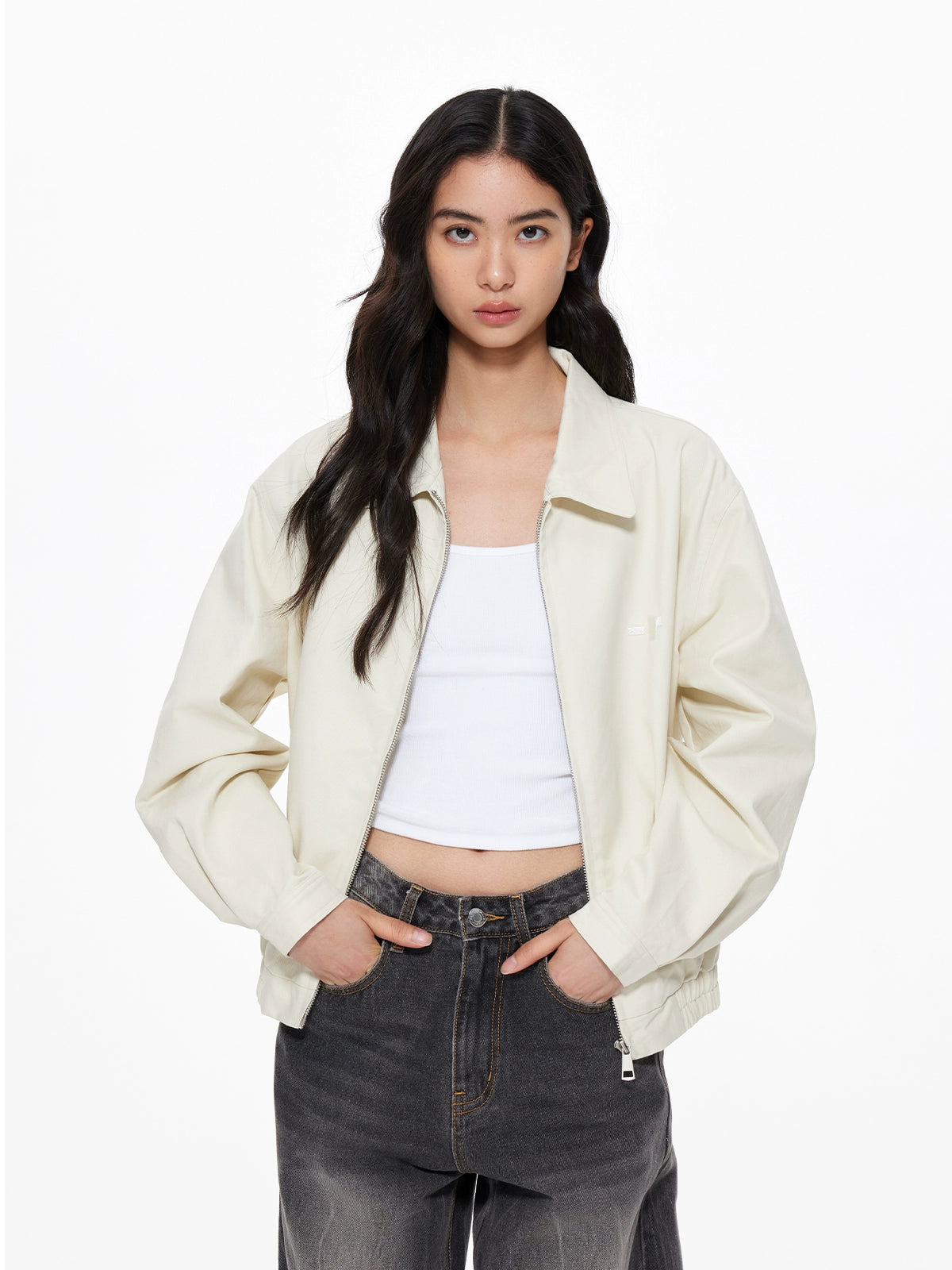 Turn-Down Collar Jacket Turn-Down Collar Jacket