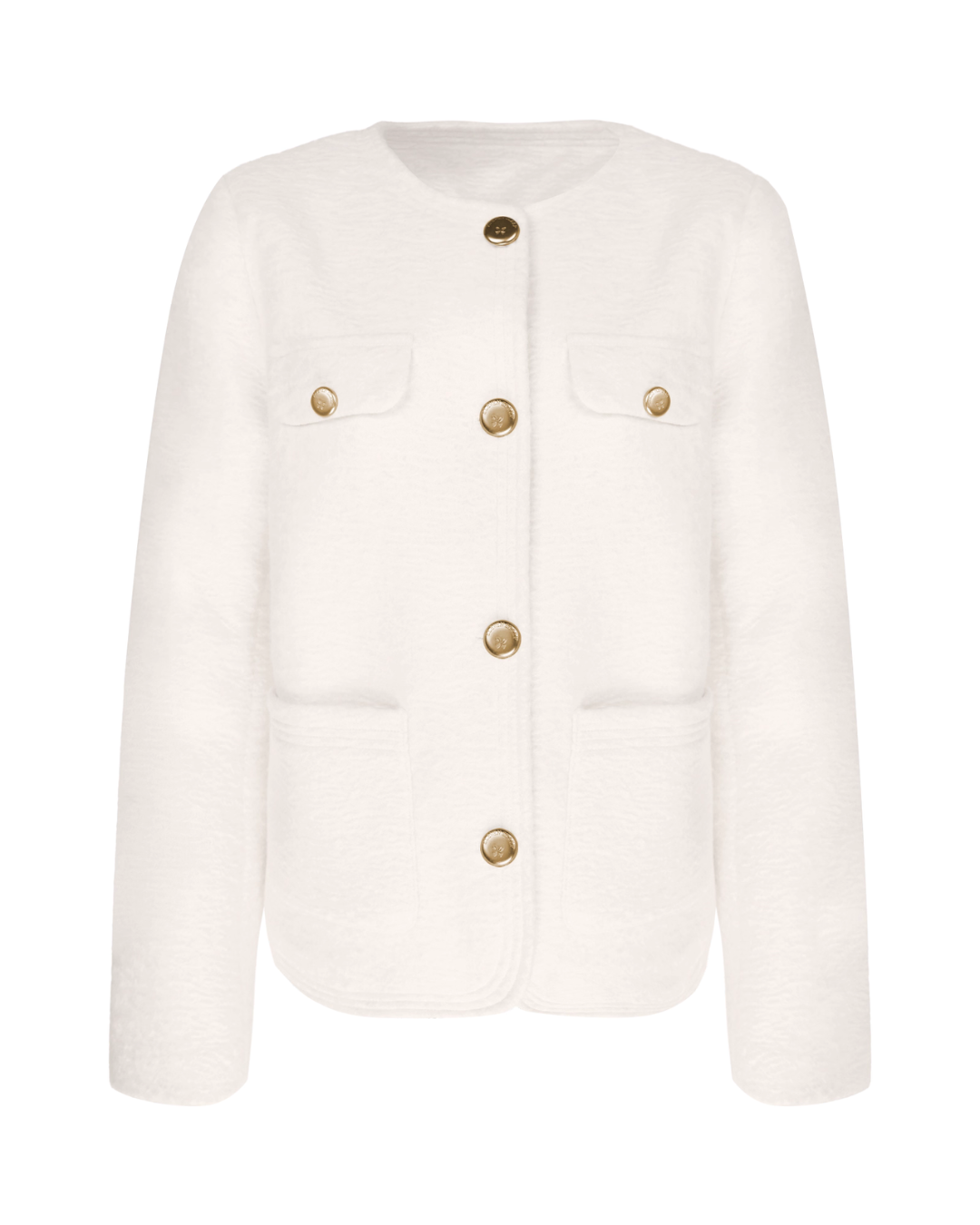 Tweed Jacket / Wide Pants / Long-Sleeve Top Tweed Jacket / Wide Pants / Long-Sleeve Top