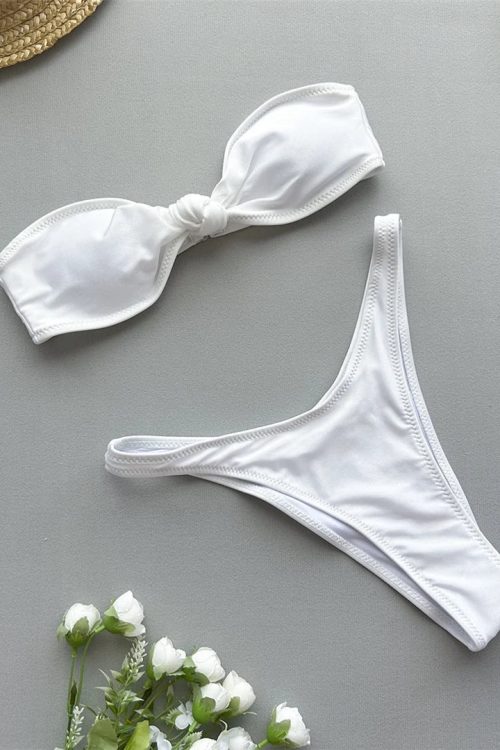 Twist Bandeau Bikini Set