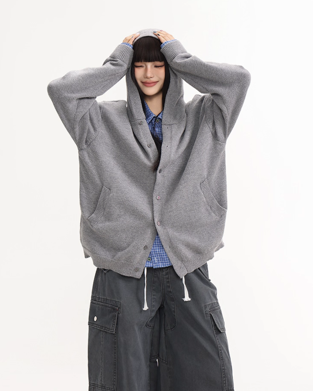 Two-Piece Knitted Cardigan Two-Piece Knitted Cardigan