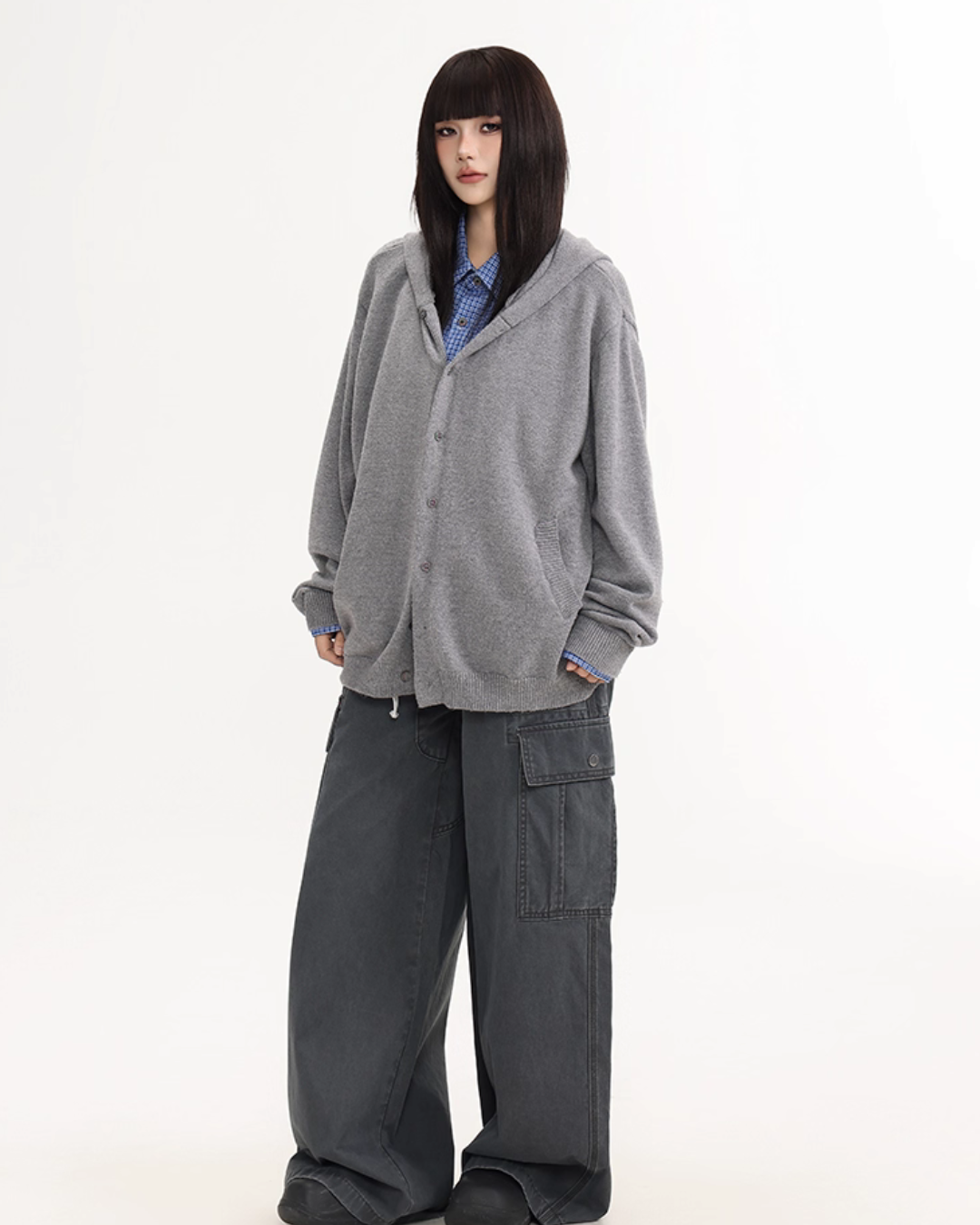 Two-Piece Knitted Cardigan Two-Piece Knitted Cardigan