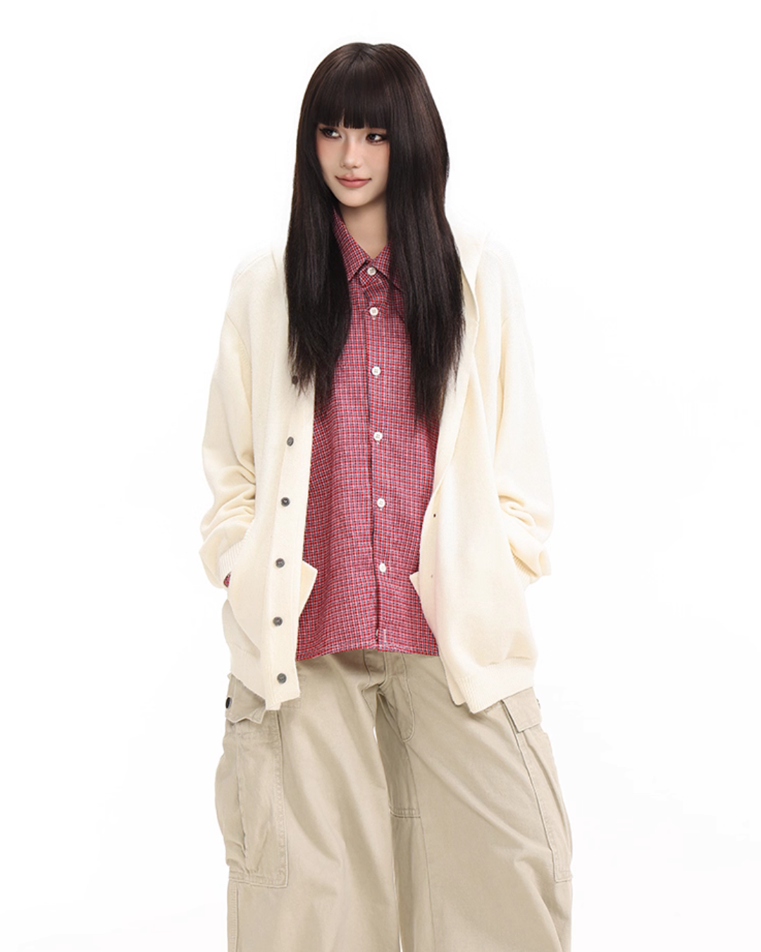 Two-Piece Knitted Cardigan Two-Piece Knitted Cardigan