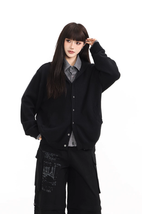 Two-Piece Knitted Cardigan