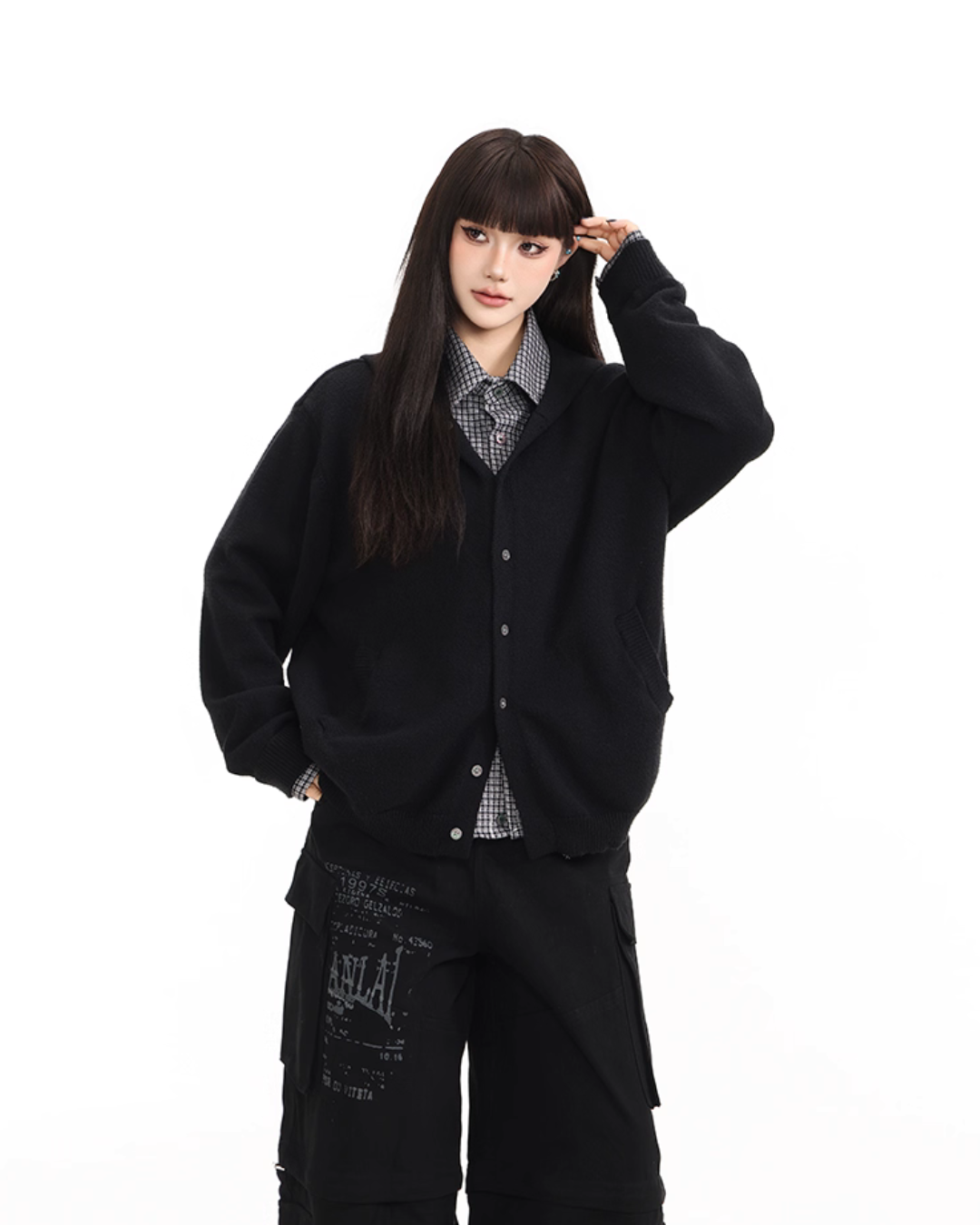 Two-Piece Knitted Cardigan Two-Piece Knitted Cardigan