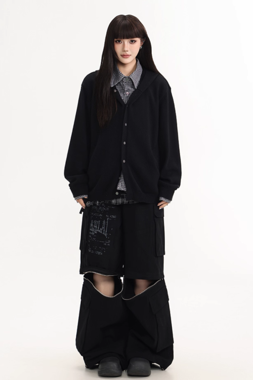 Two-Piece Knitted Cardigan