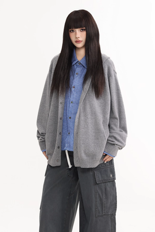 Two-Piece Knitted Cardigan