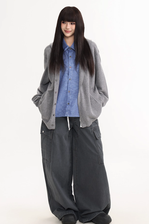 Two-Piece Knitted Cardigan