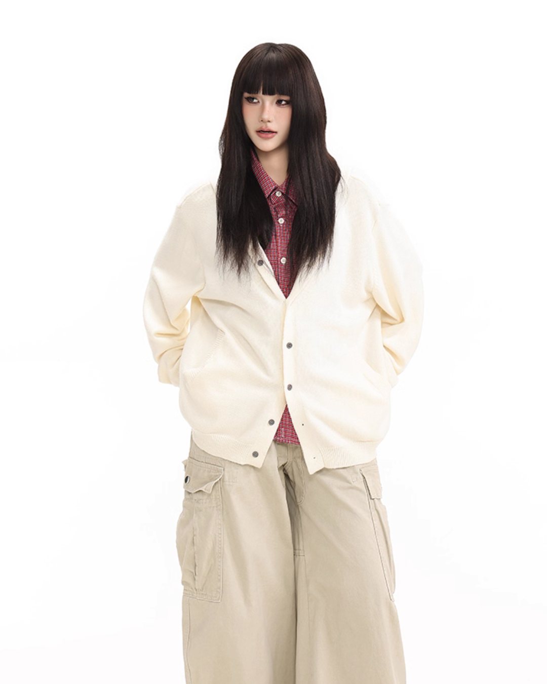 Two-Piece Knitted Cardigan Two-Piece Knitted Cardigan