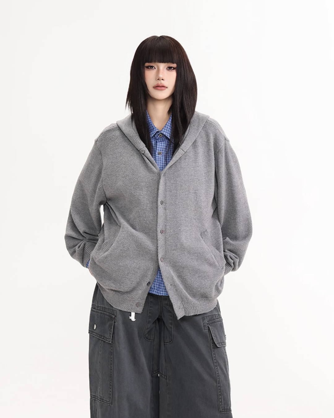 Two-Piece Knitted Cardigan Two-Piece Knitted Cardigan