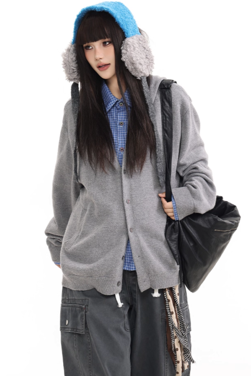 Two-Piece Knitted Cardigan