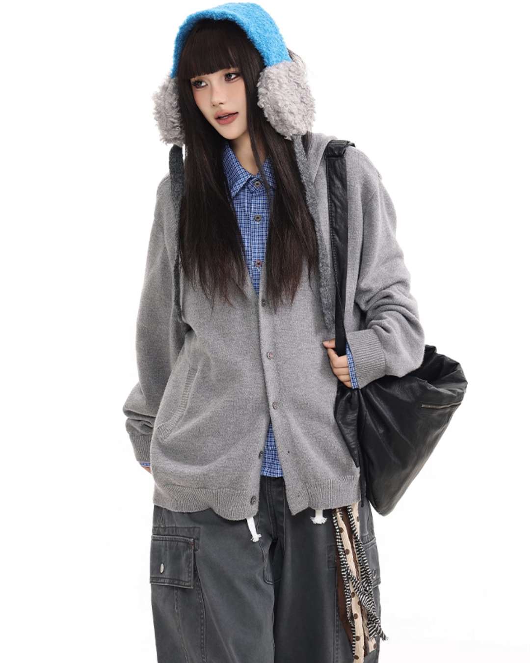 Two-Piece Knitted Cardigan Two-Piece Knitted Cardigan