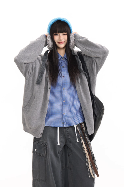 Two-Piece Knitted Cardigan