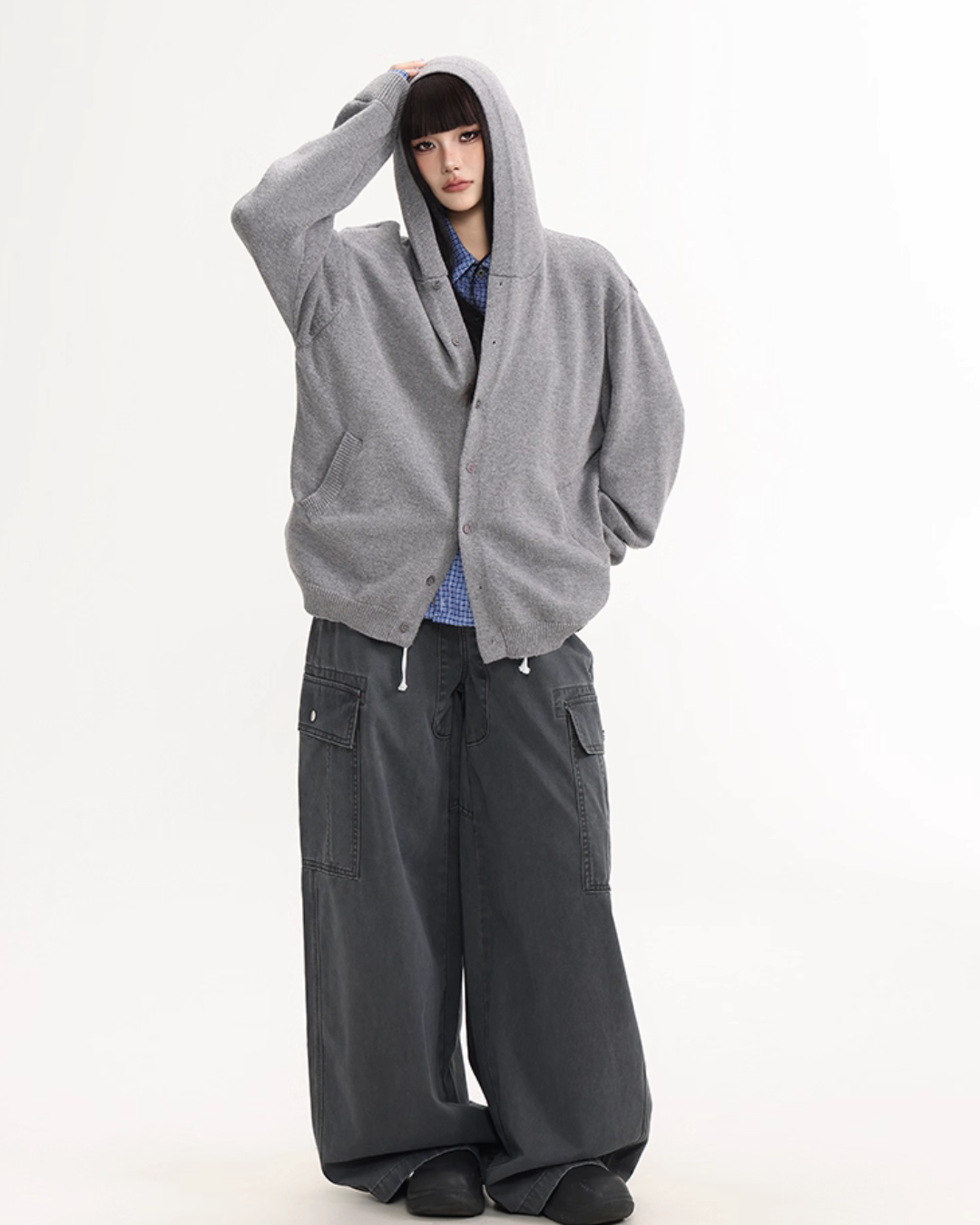 Two-Piece Knitted Cardigan Two-Piece Knitted Cardigan