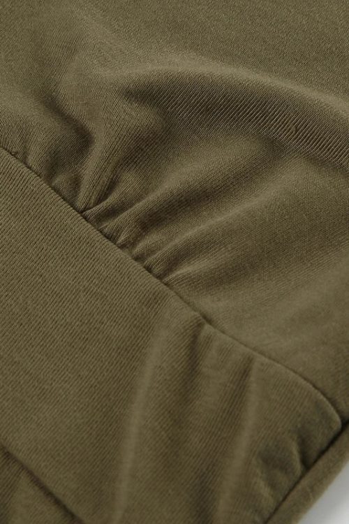 V Neck Cross Wrap Top