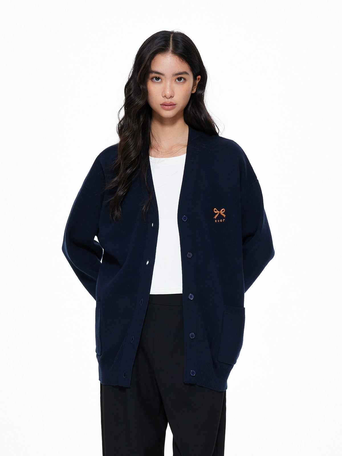 V-Neck Knit Cardigan V-Neck Knit Cardigan