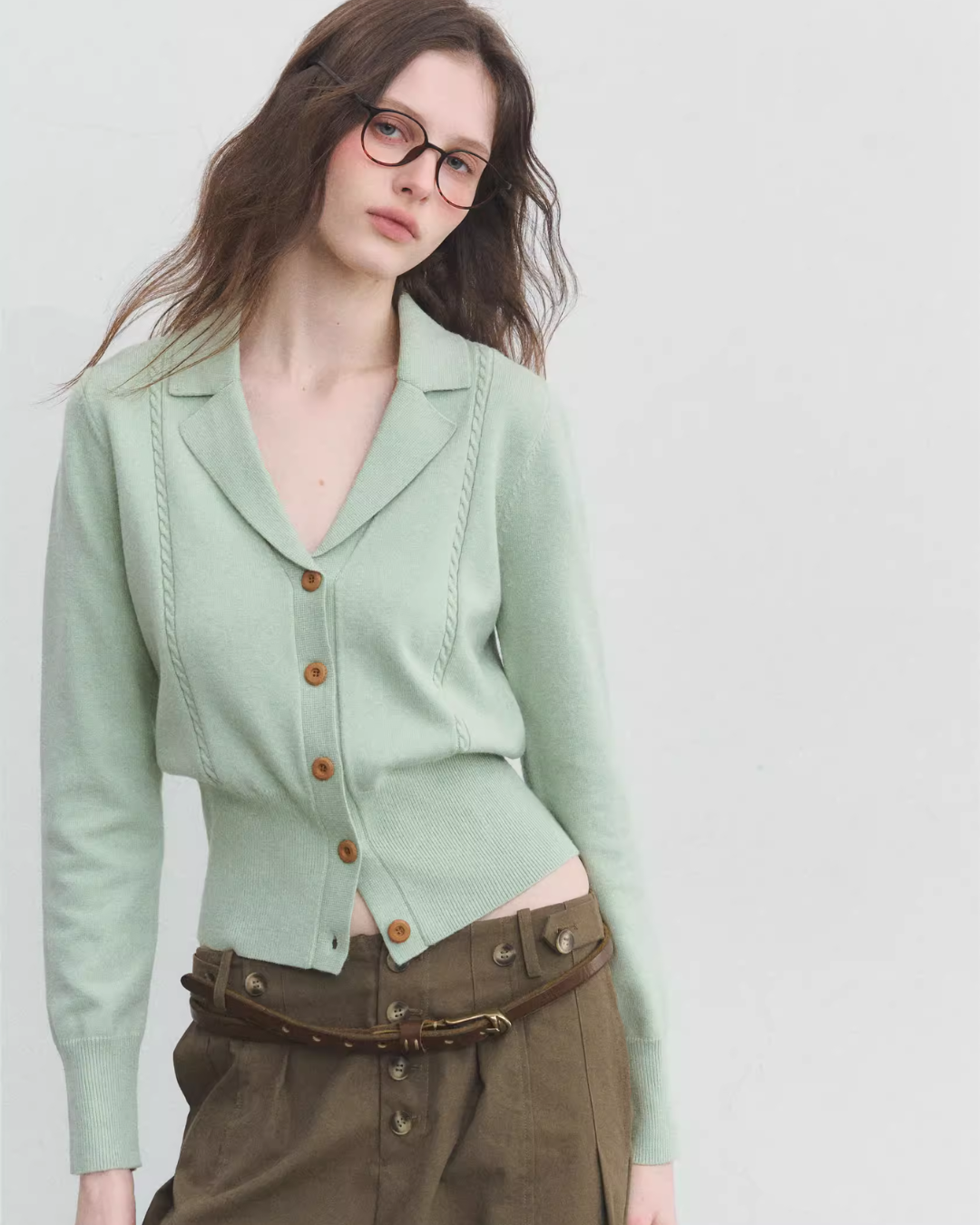 V-Neck Spring Knit Top V-Neck Spring Knit Top