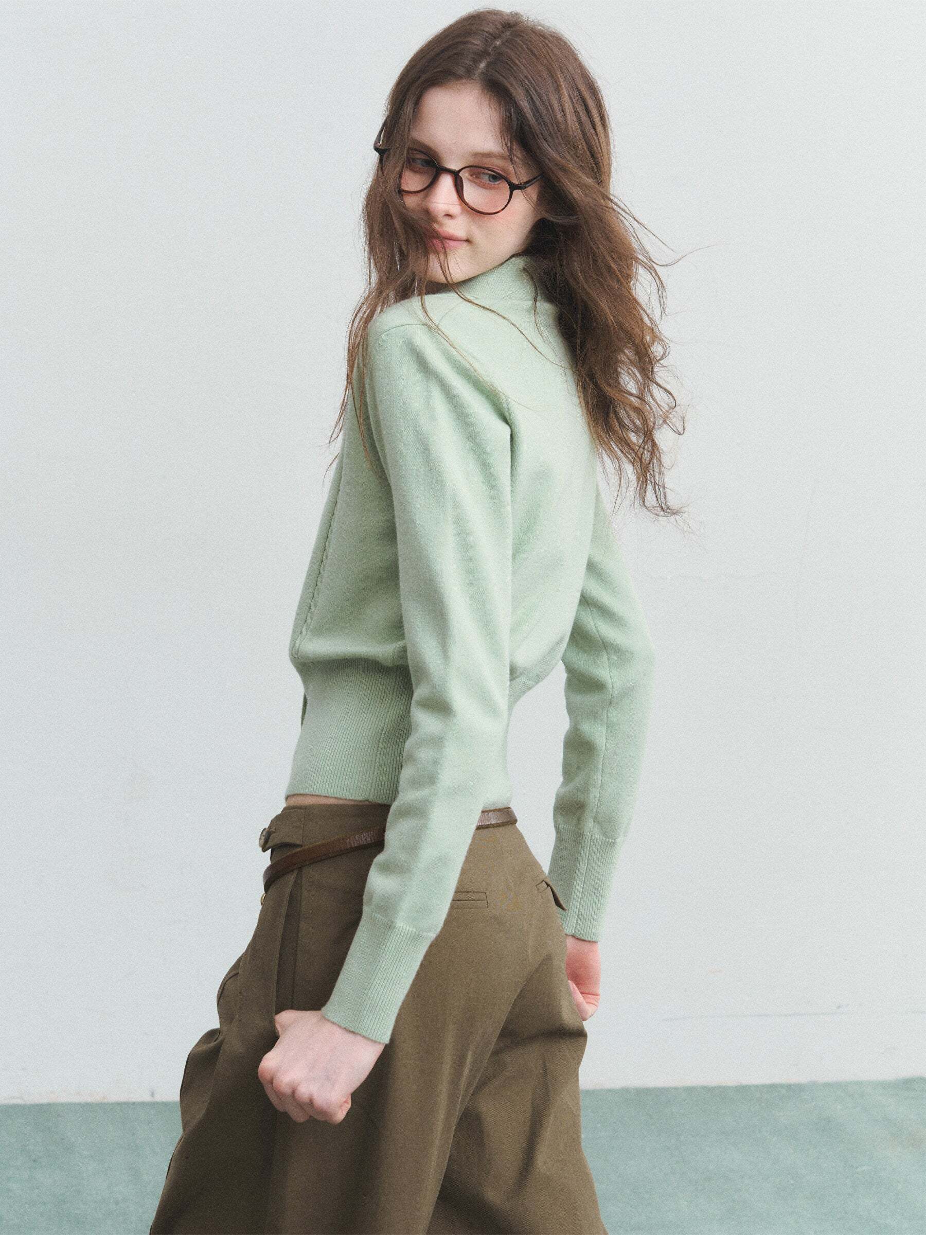 V-Neck Spring Knit Top V-Neck Spring Knit Top